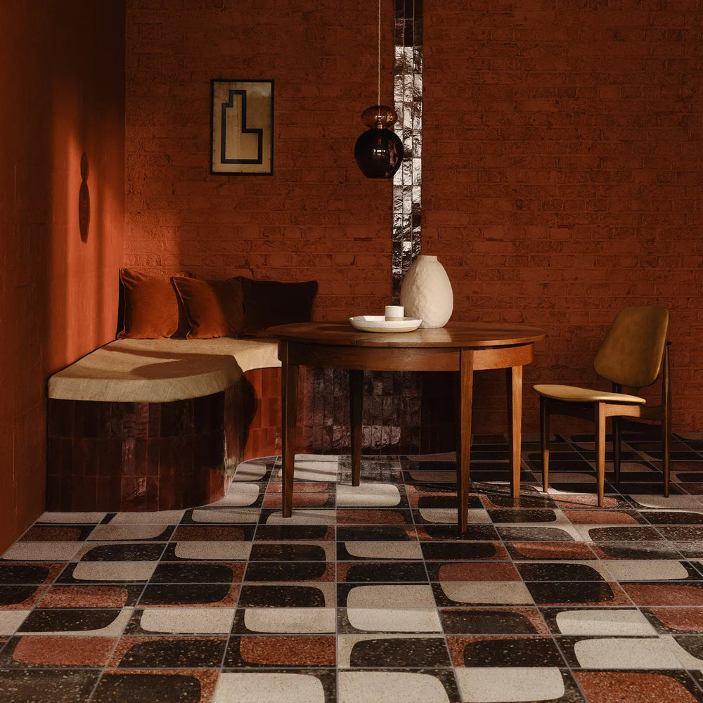 Squarish on Four Terrazzo Tutti Frutti