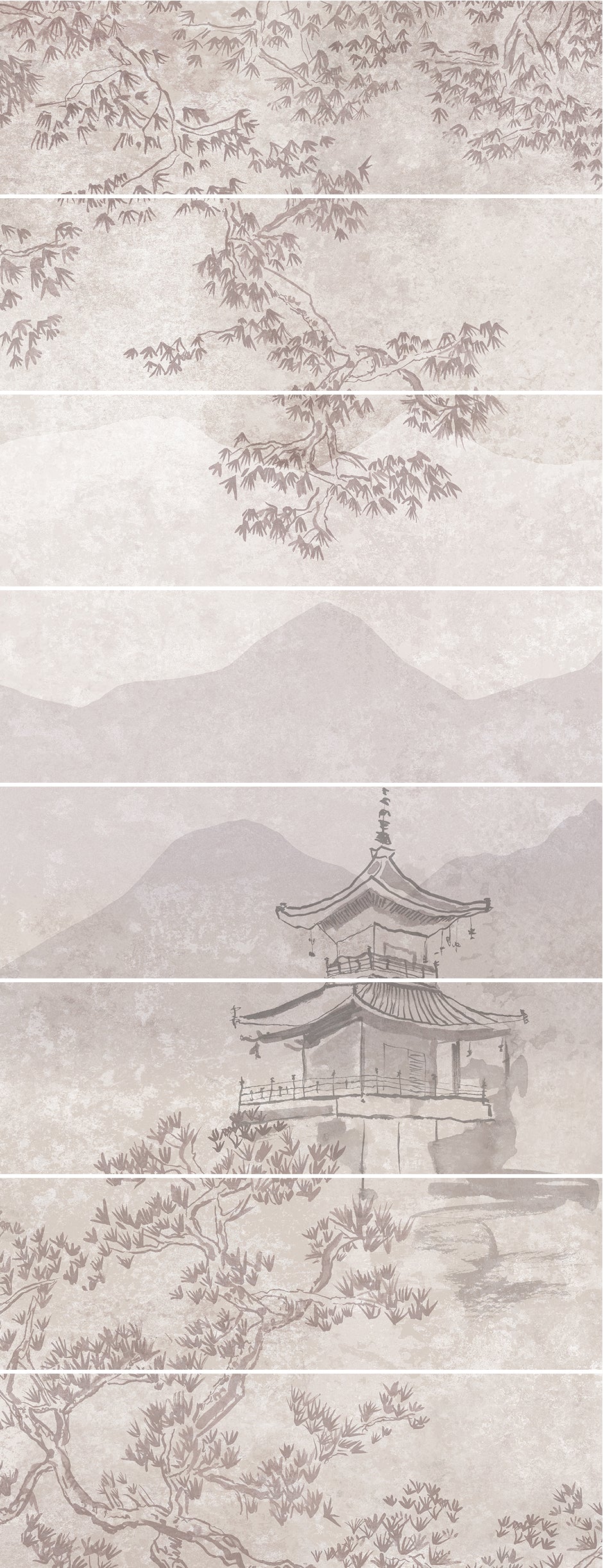 Eastern Mist Mural