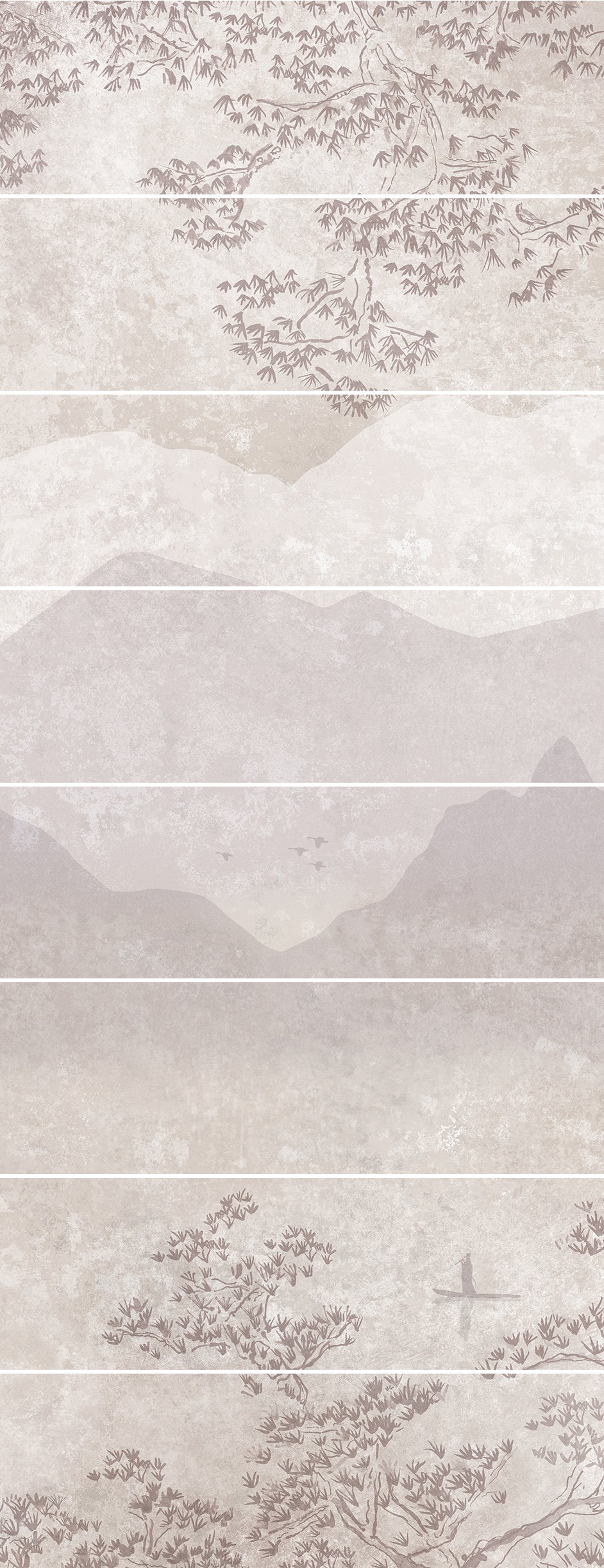 Eastern Mist Mural