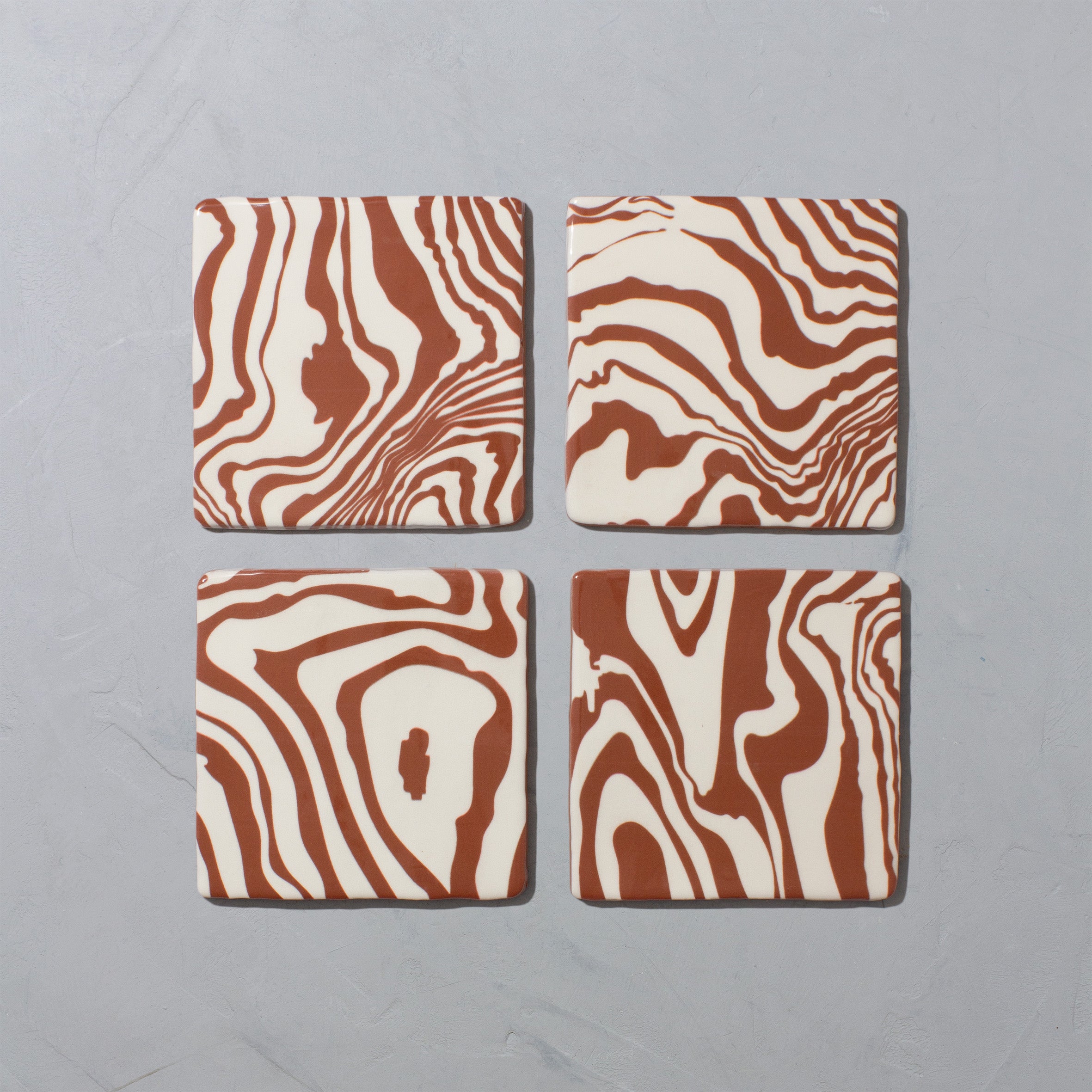 Henry Holland Studio Pour Terracotta Glazed Square