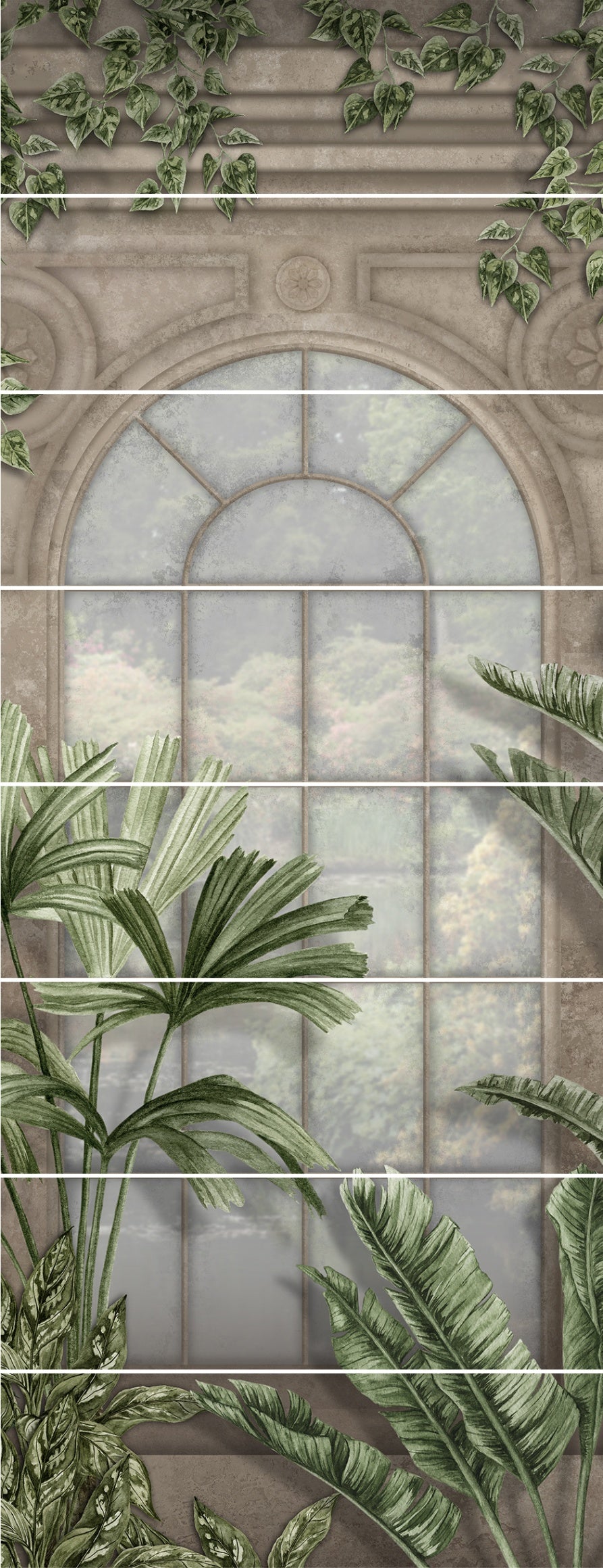 Palm House Mural