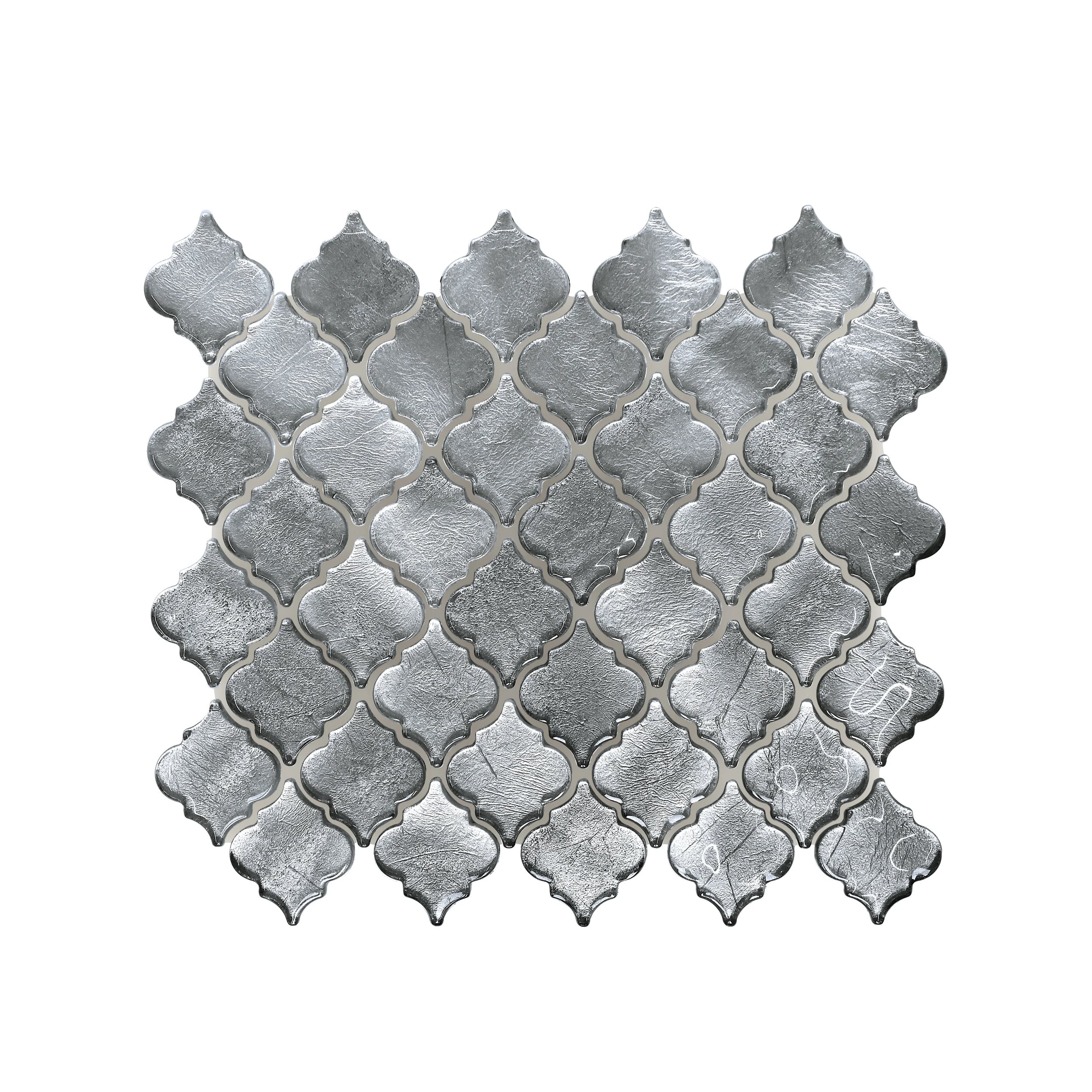 Metallic Vitreum Arabesque Mosaic
