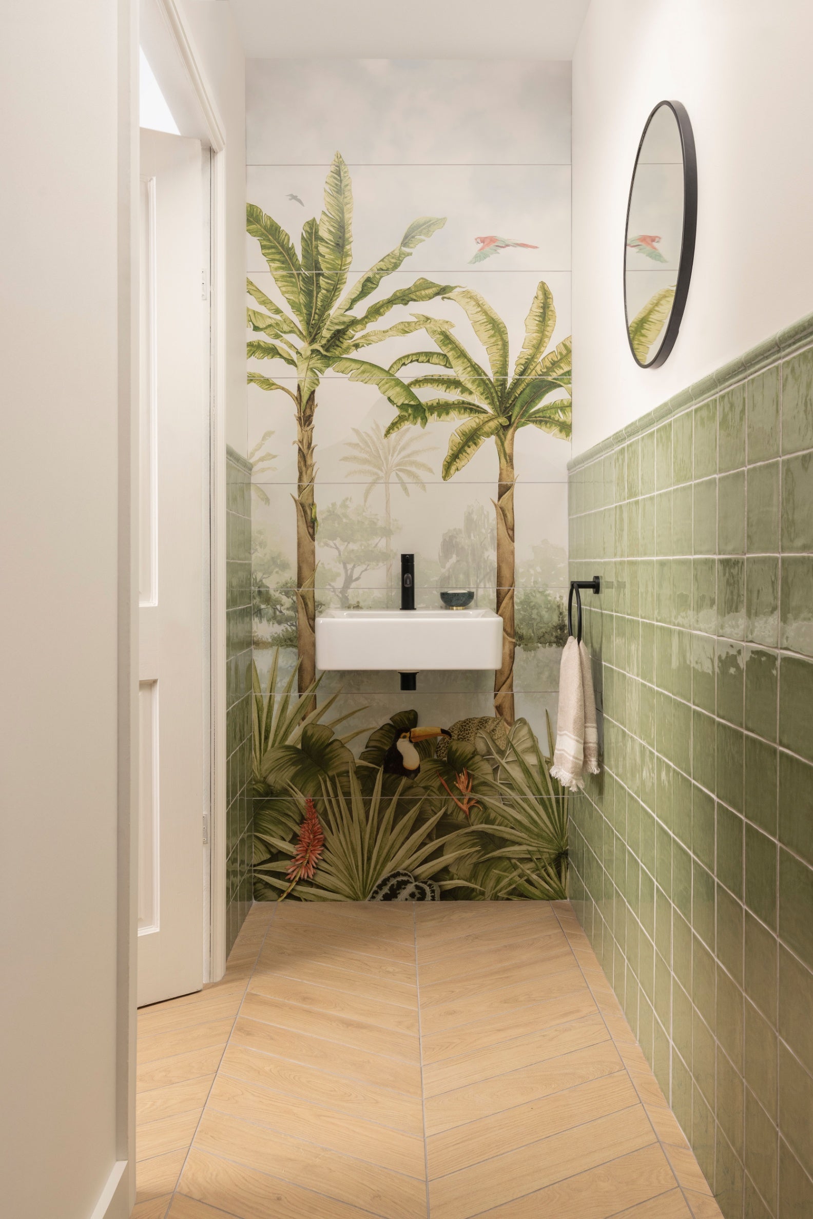 Tropical Oasis Mural