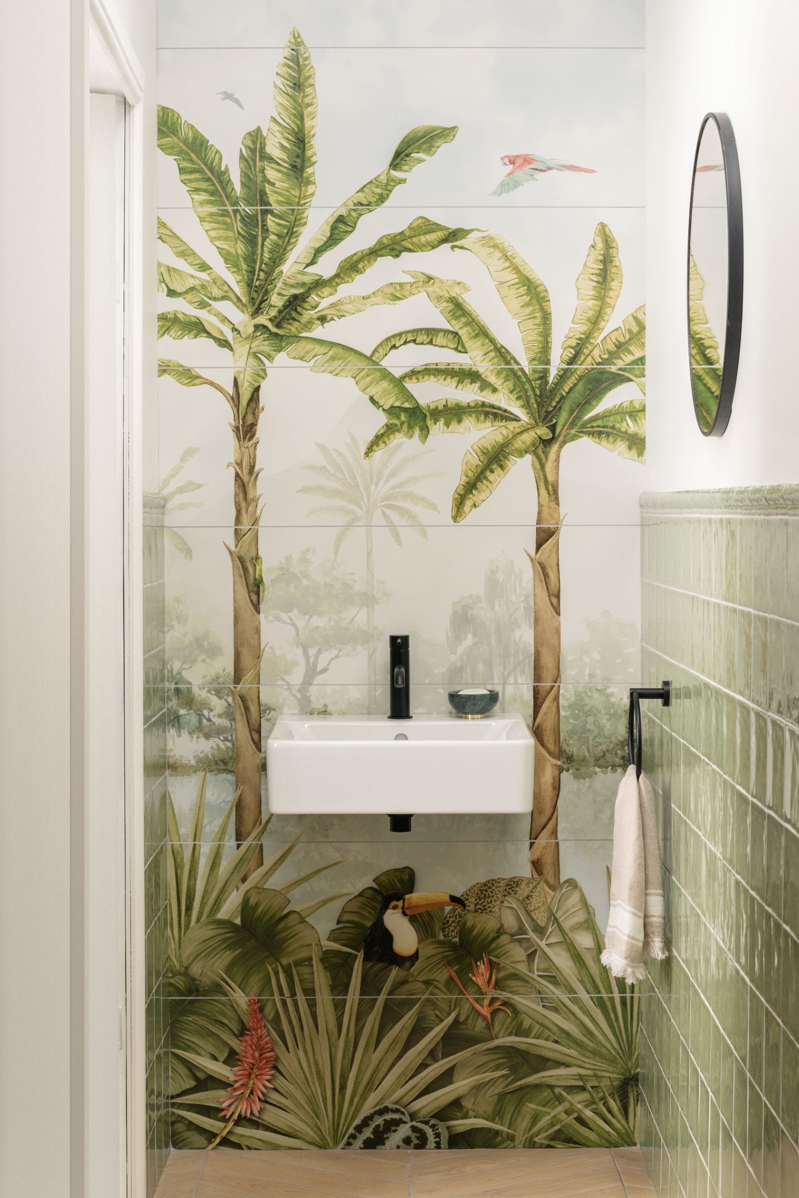 Tropical Oasis Mural