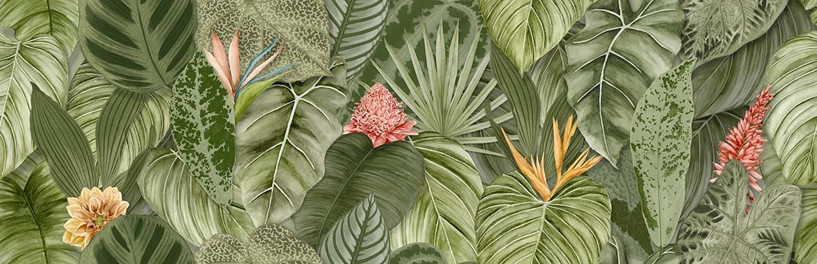 Tropical Oasis Single Tiles