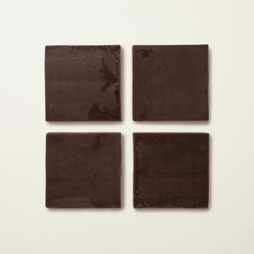 Parkin Glazed Square (Purple Brown)