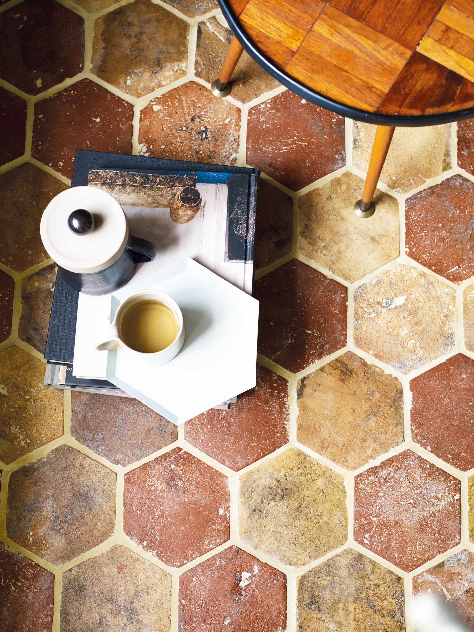 Reclaimed Terracotta Hexagon