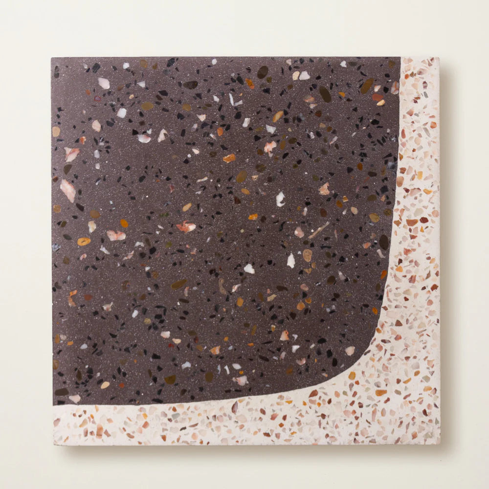 Squarish on Four Terrazzo Reverse Tutti Frutti