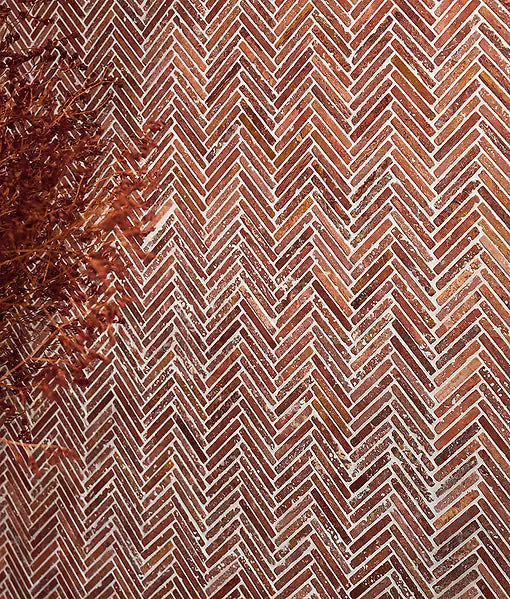 Athens Rosso Mosaic