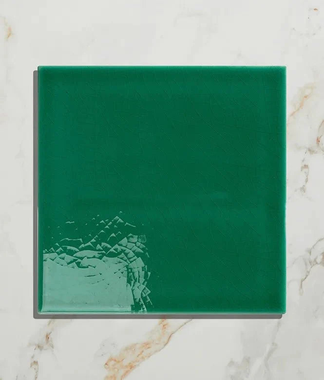 Victorian Style™ Wall Ceramic Square Crackle Glaze