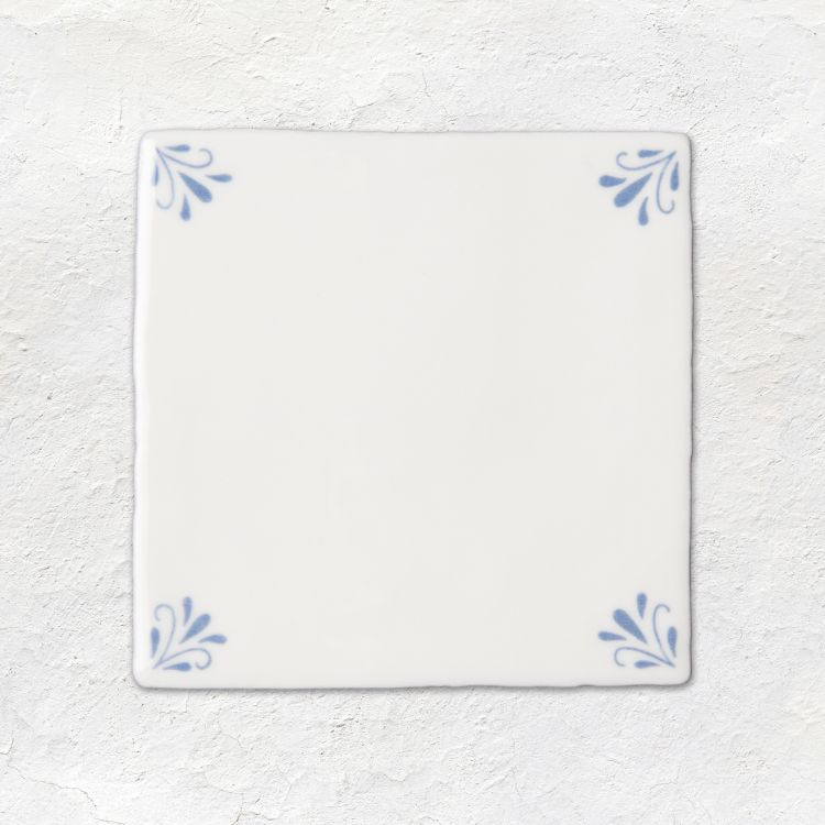 Country Delft Field Tile Ada Blue
