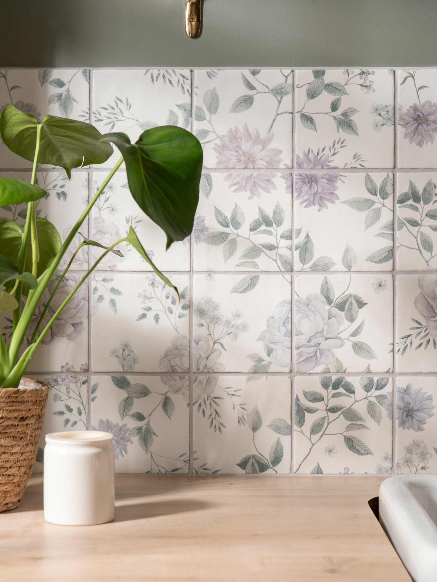 Cottage Garden 16-Tile Panel