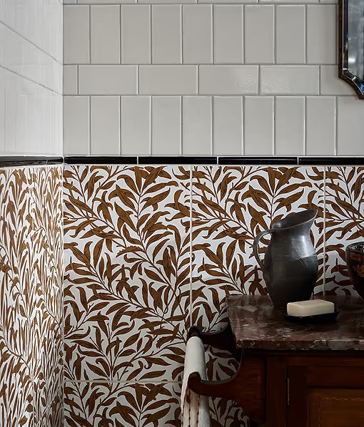 Victorian Style™ Wall Ceramic Metro Crackle Glaze