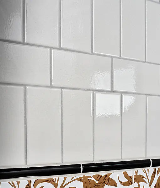 Victorian Style™ Wall Ceramic Metro Crackle Glaze