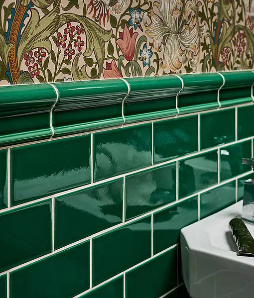 Victorian Style™ Wall Ceramic Metro Crackle Glaze