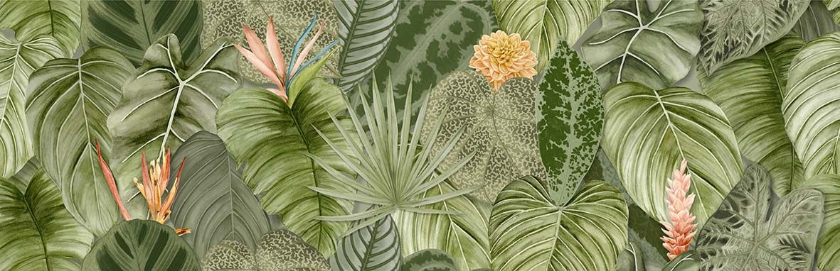 Tropical Oasis Single Tiles