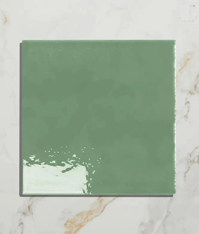 Victorian Style™ Wall Ceramic Square Crackle Glaze