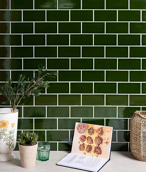 Victorian Style™ Wall Ceramic Metro Crackle Glaze