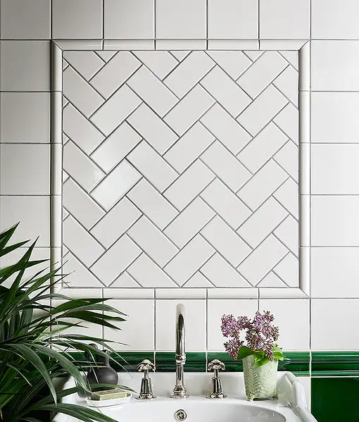 Victorian Style™ Wall Ceramic Metro Crackle Glaze
