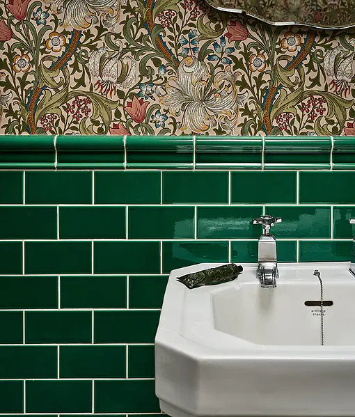 Victorian Style™ Wall Ceramic Metro Crackle Glaze
