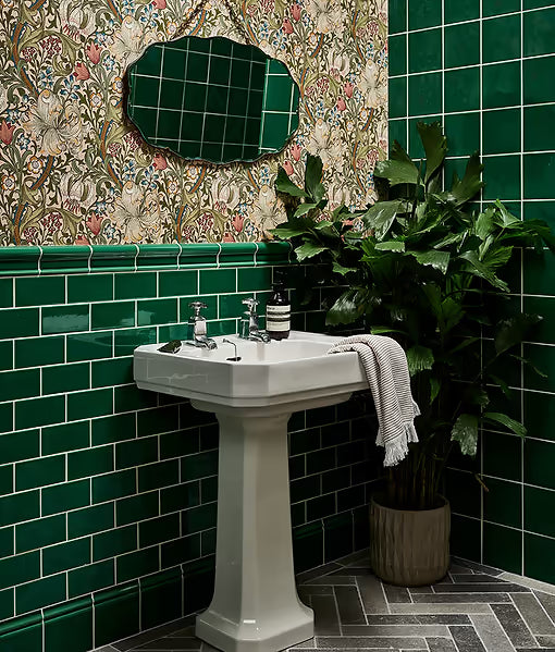 Victorian Style™ Wall Ceramic Metro Crackle Glaze